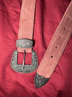 Free People Suede Belt Western